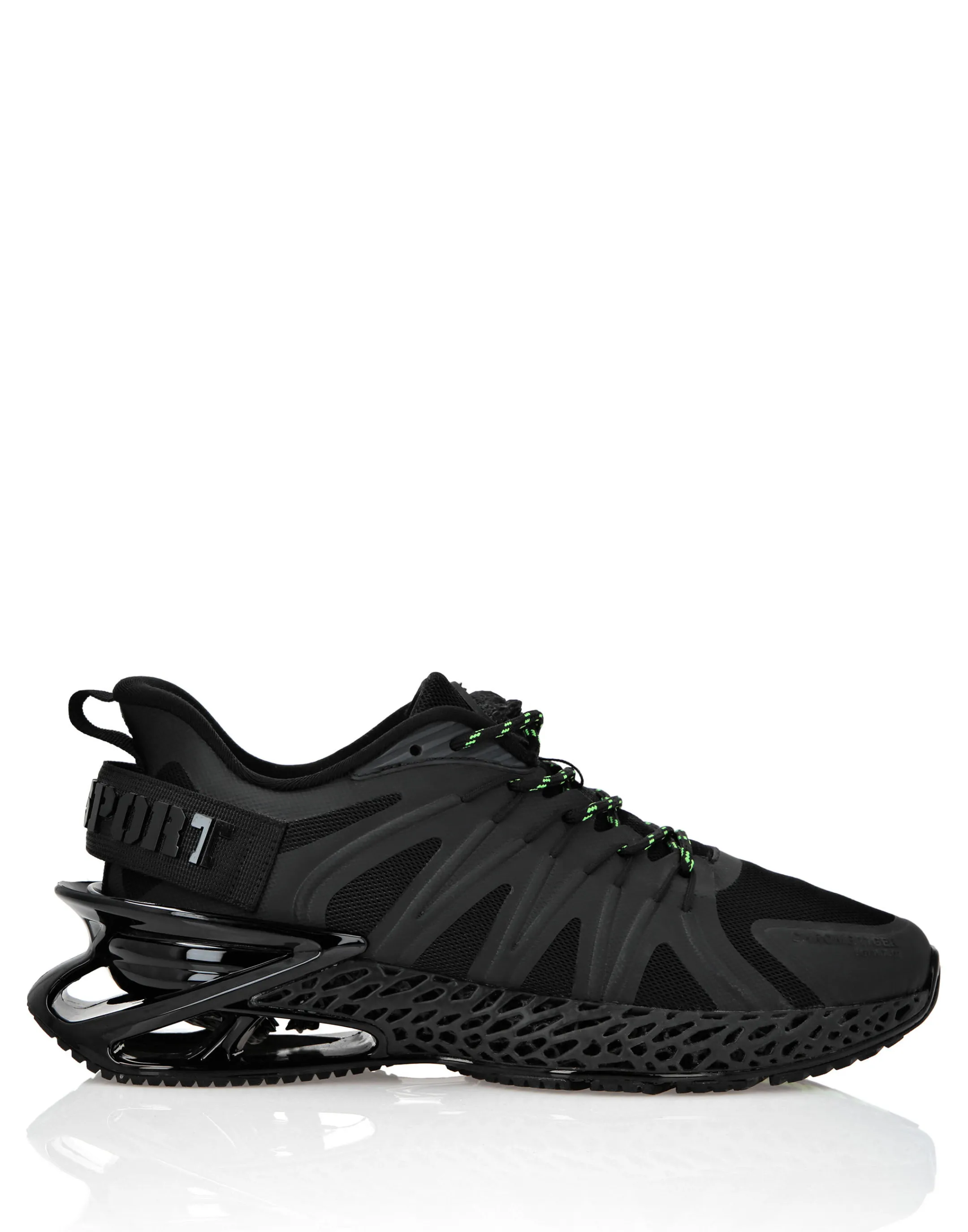 Discount Plein Sport Chrome Tiger Gen.X.-02 Black / Black
