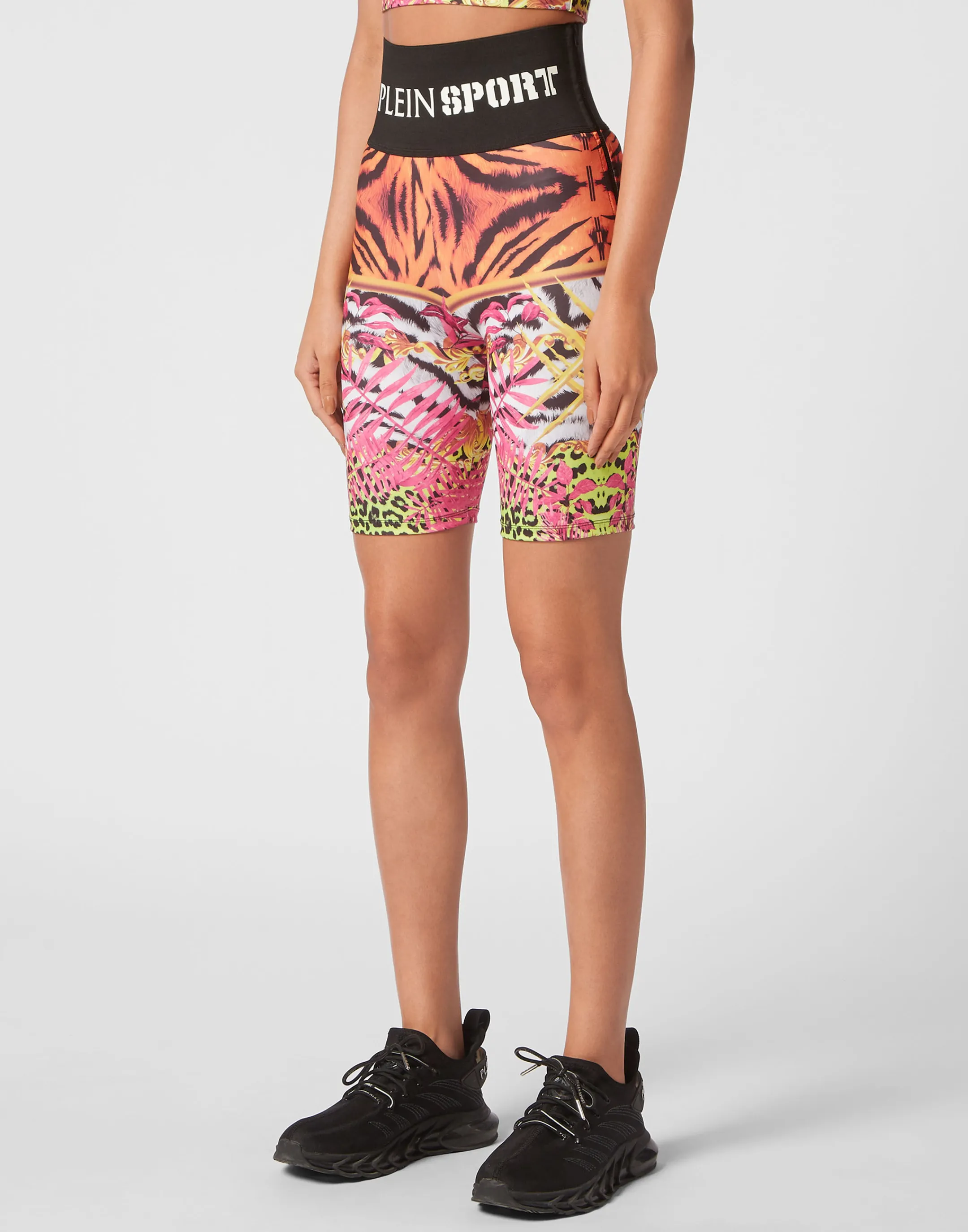 Flash Sale Plein Sport Jogging Cyclist Leggings Multicolor