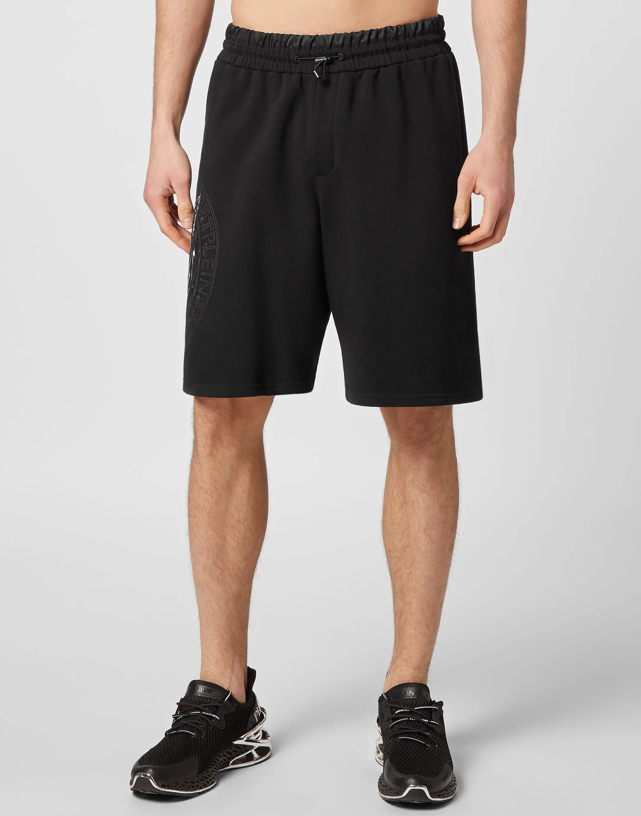 Online Plein Sport Jogging Shorts Tiger Black / Black