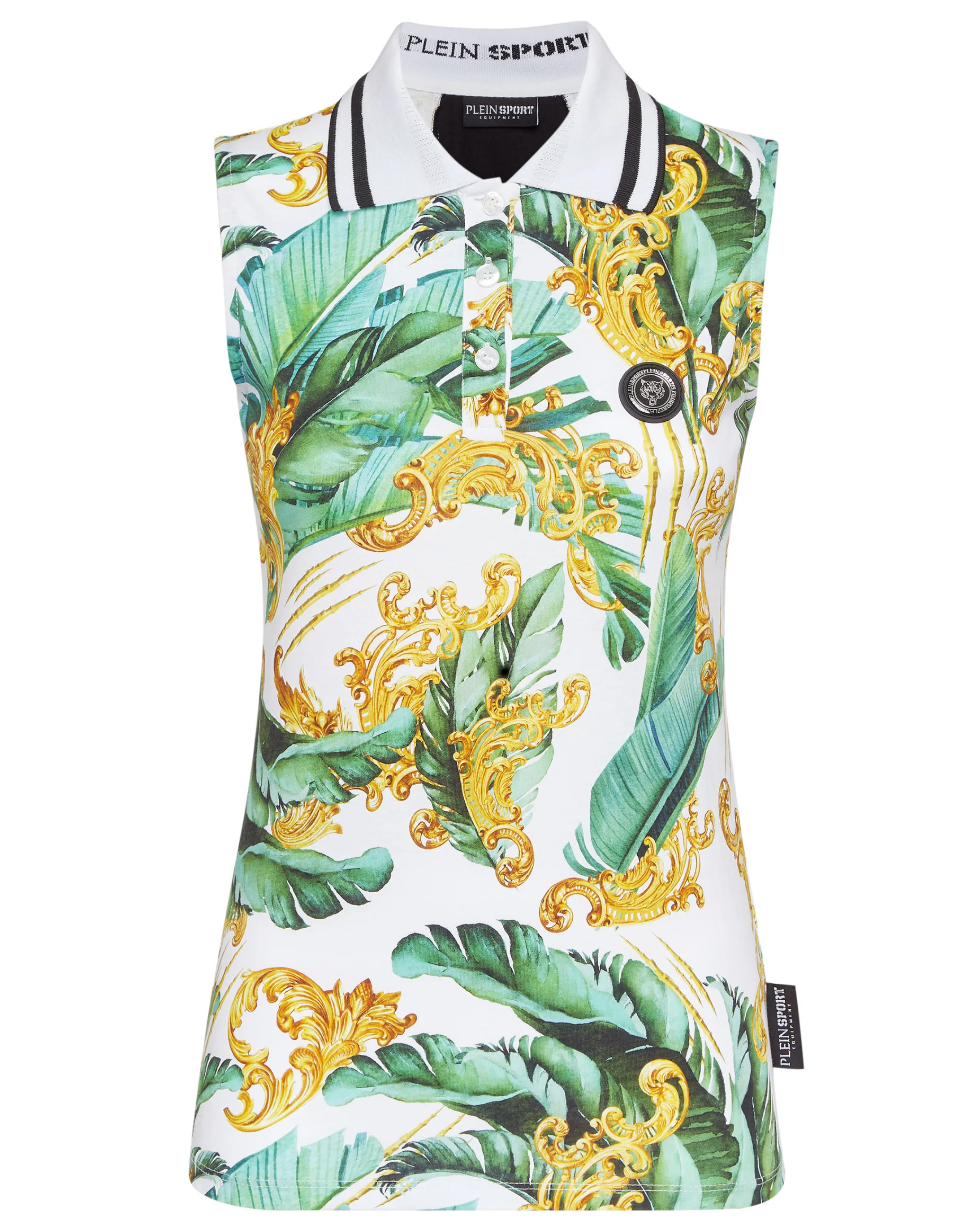 Clearance Plein Sport Sleeveless Polo Shirt Multicolor
