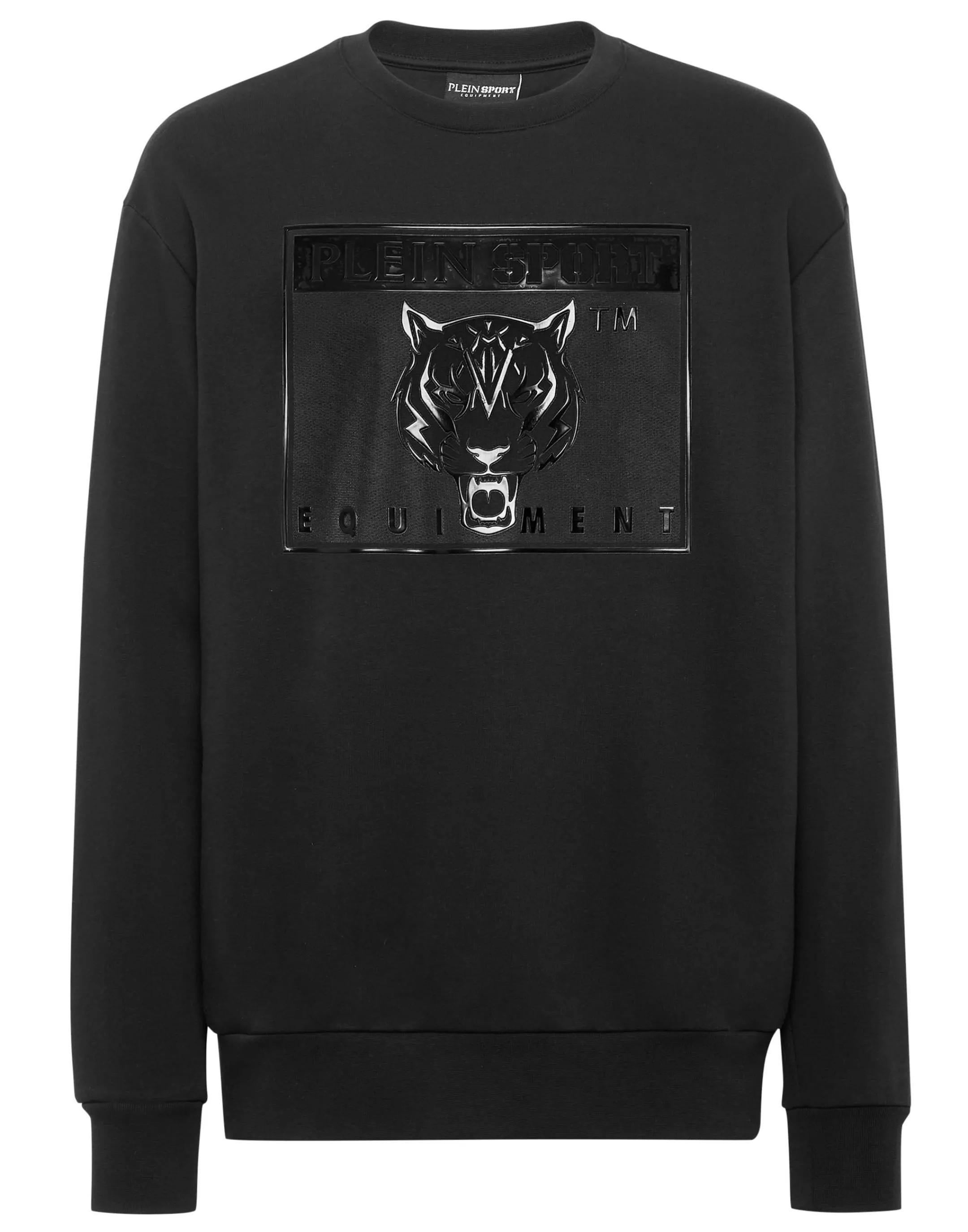Hot Plein Sport Sweatshirt Ls Tiger Black / Black