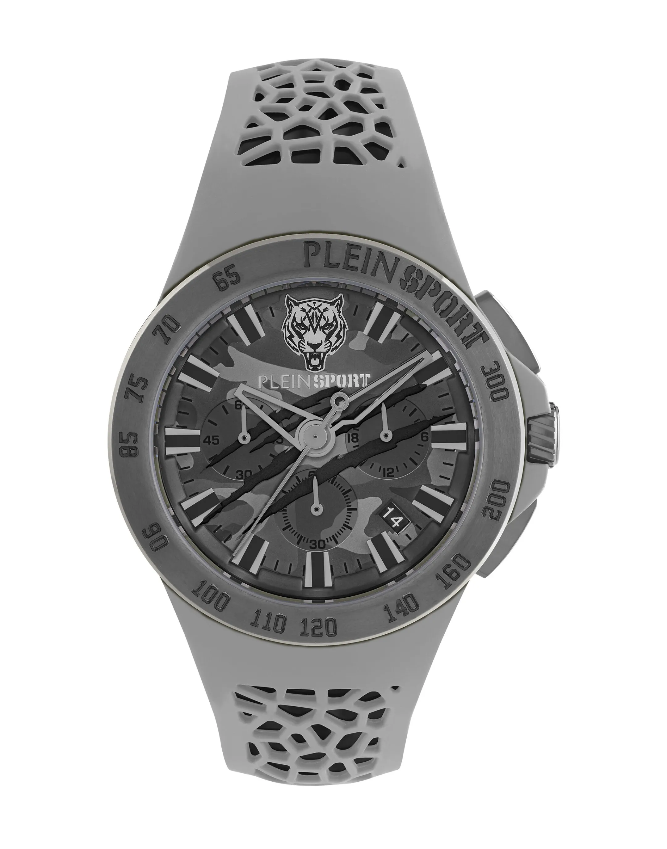 Fashion Plein Sport Thunderstorm Chrono Watch Grey