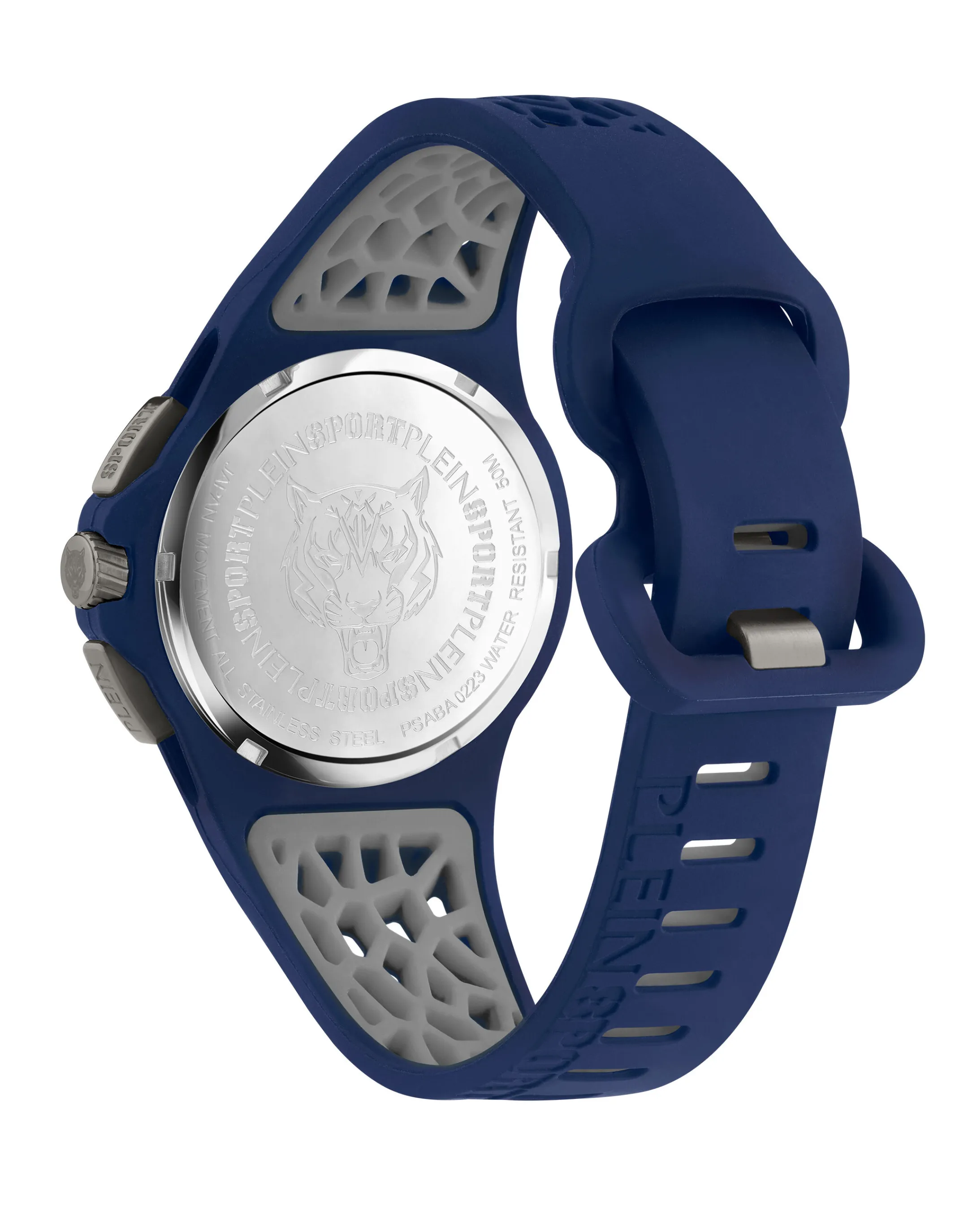 Store Plein Sport Thunderstorm Chrono Watch Blue/Grey Steal