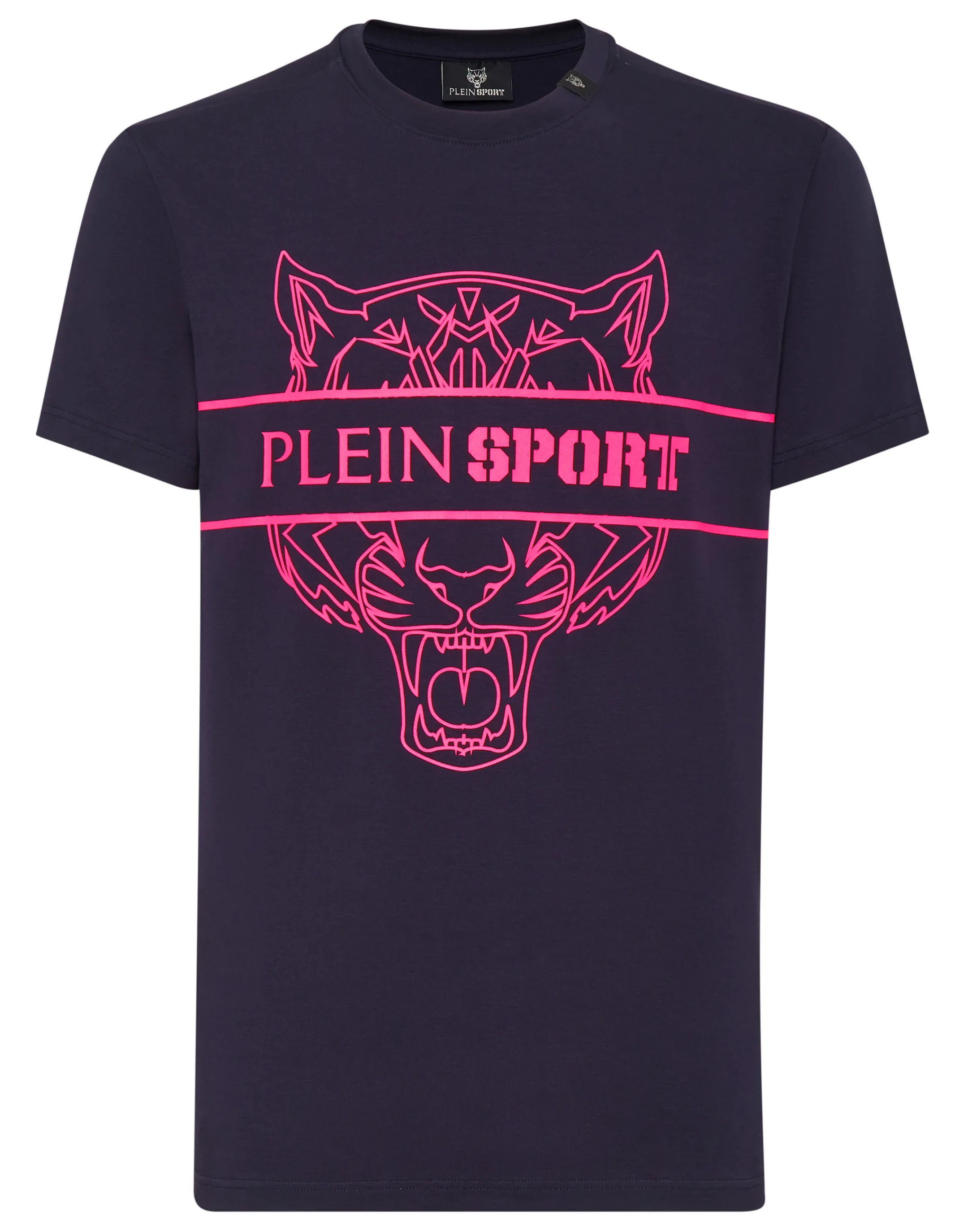 Discount Plein Sport T-Shirt Round Neck Navy