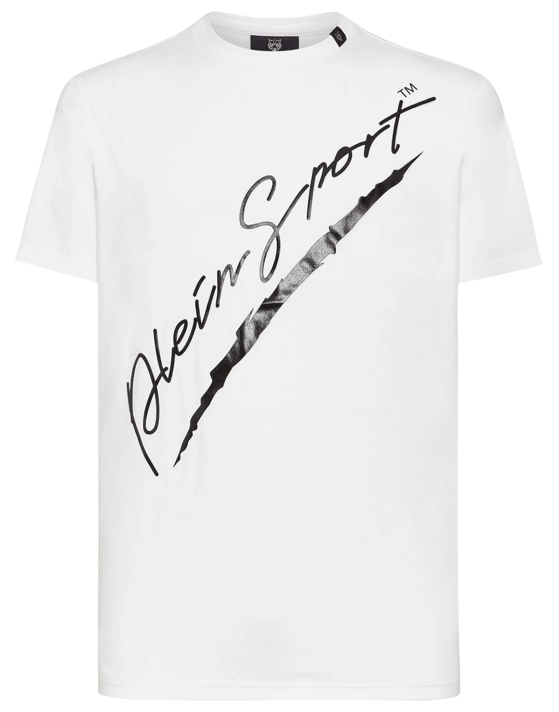 Clearance Plein Sport T-Shirt Round Neck White