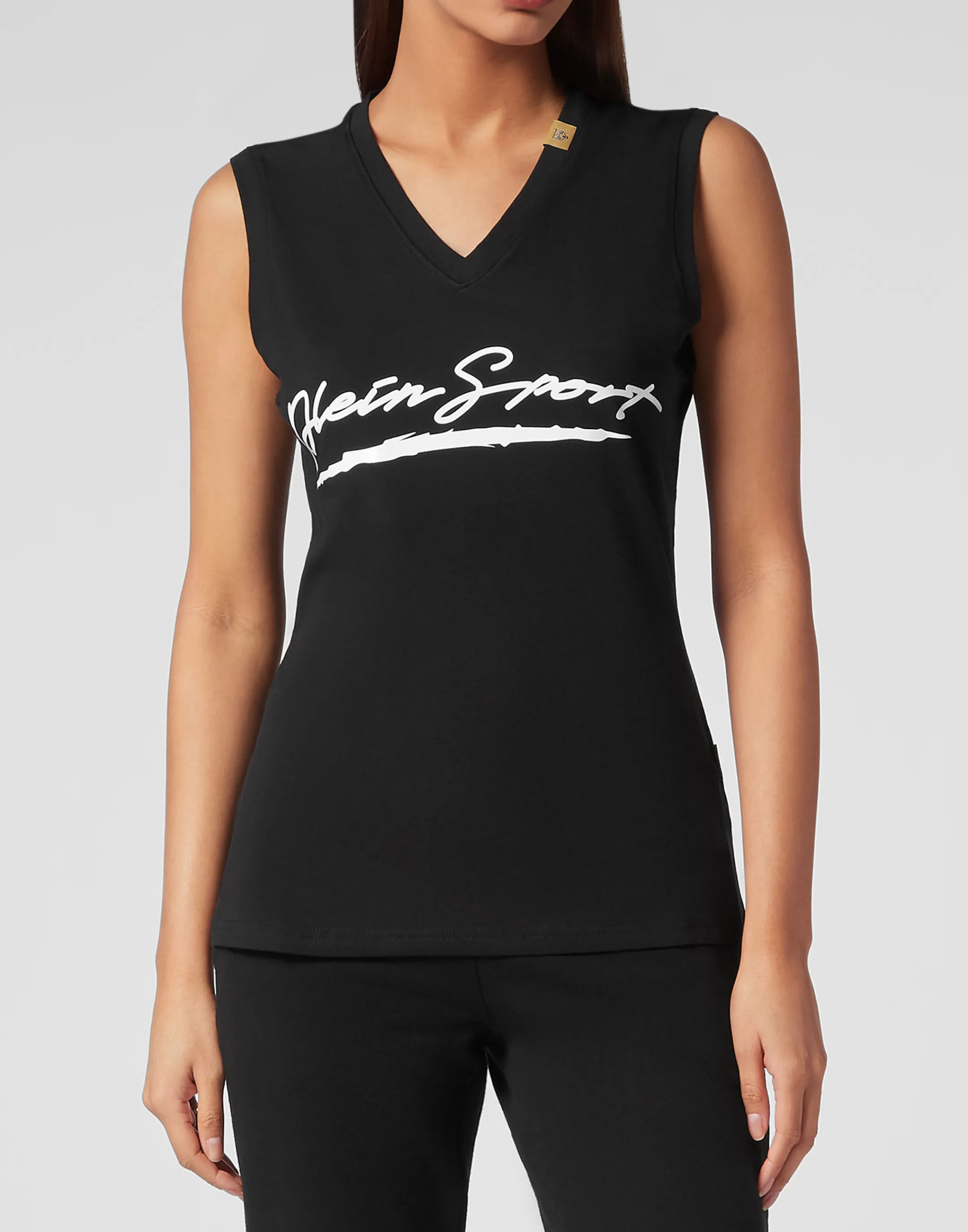 Hot Plein Sport T-Shirt Round Neck Black