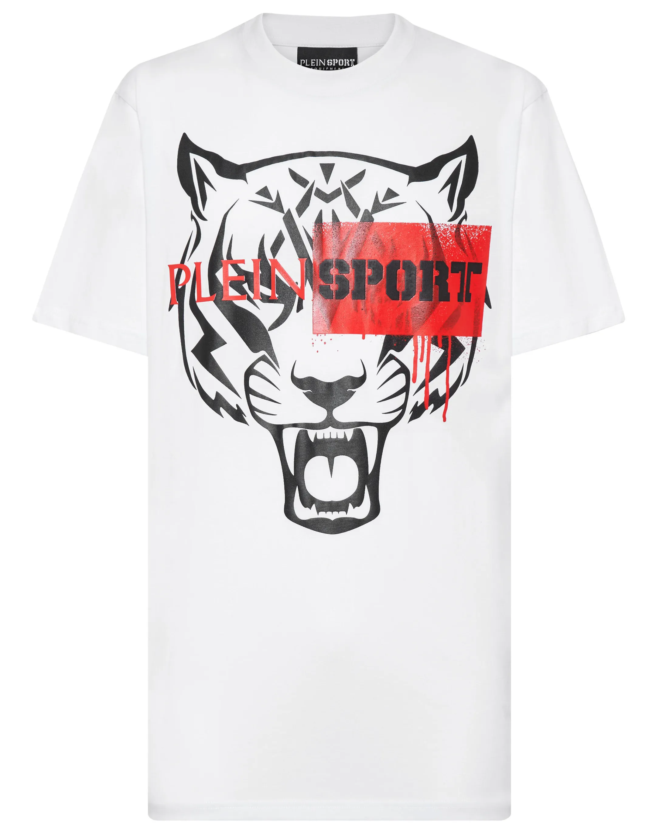 Online Plein Sport T-Shirt Round Neck Ss White