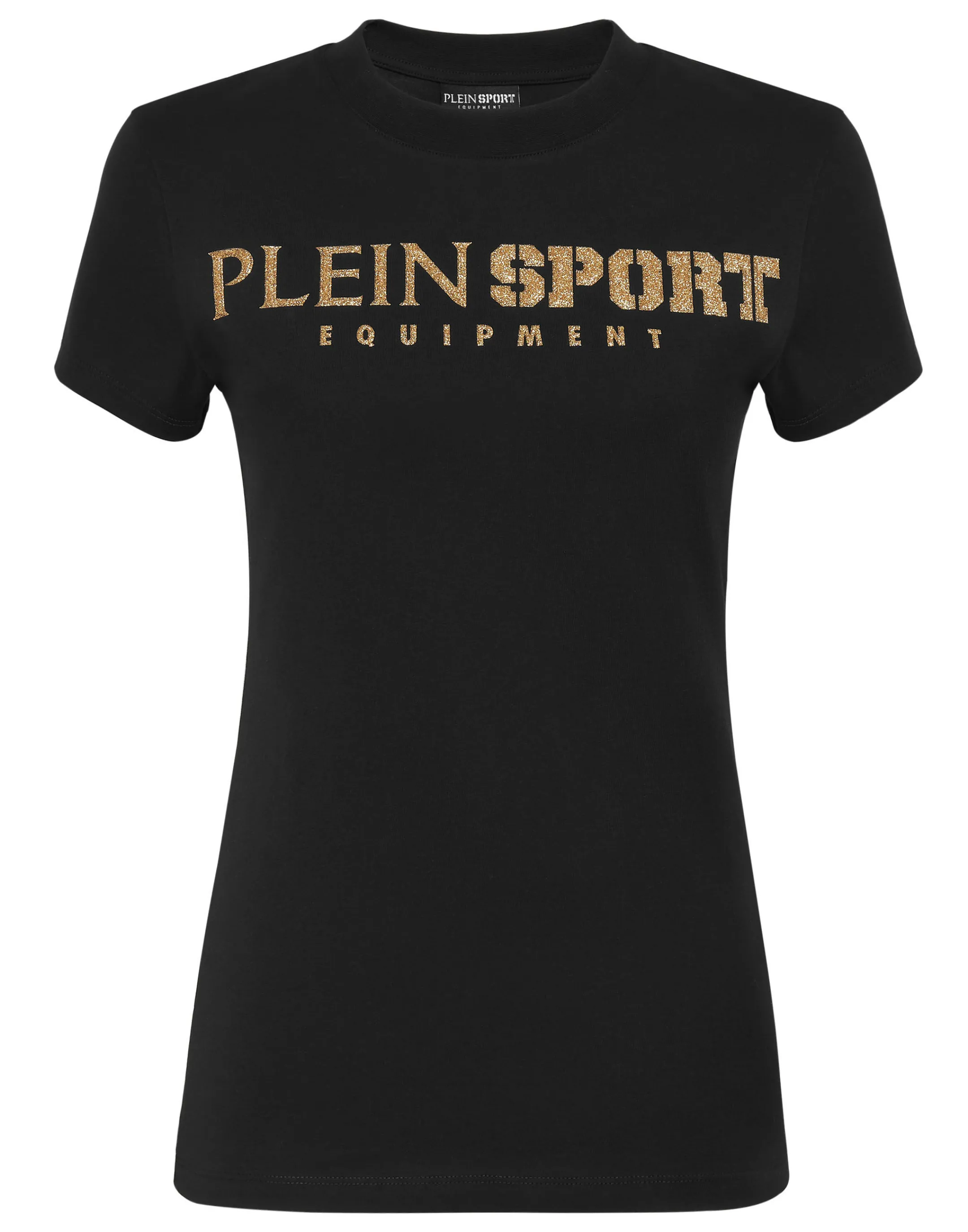 Clearance Plein Sport T-Shirt Round Neck Ss Black