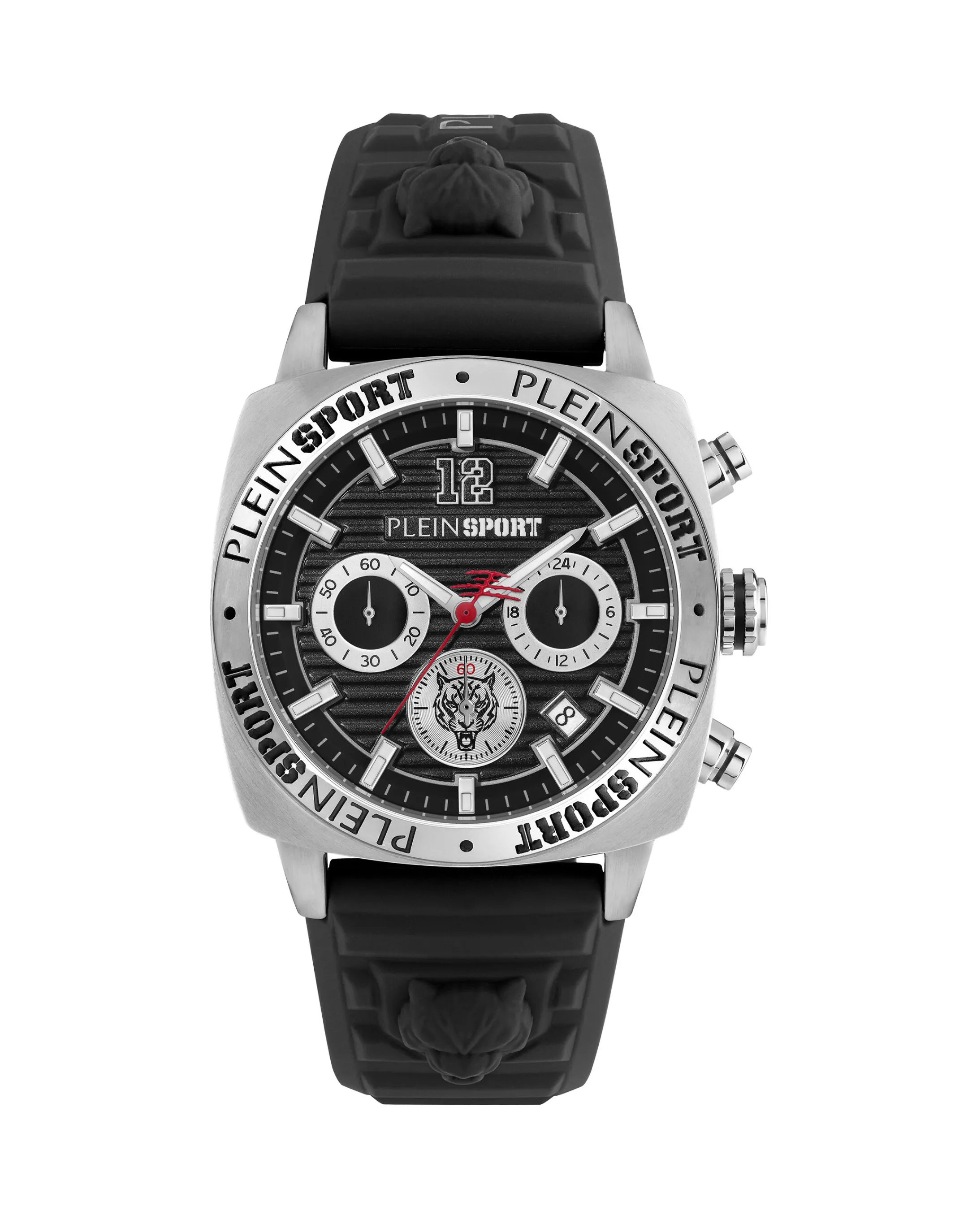 Shop Plein Sport Wildcat Chrono Watch Black/Silver